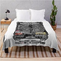 Major Motoko Kusanagi - Ghost in the Shell Throw Blanket