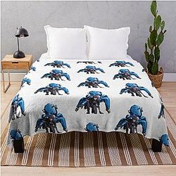 Ghost in the Shell manga throw blanket