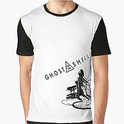 Ghost In the Shell Motoko Kusanagi Art T-Shirt