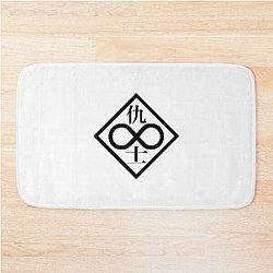 Ghost in the Shell Individual Eleven Black Logo Bath Mat