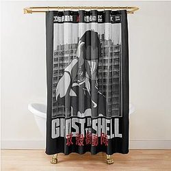 Major Motoko Kusanagi - Ghost in the Shell Shower Curtain