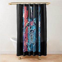 Ghost in the shell by Emilie42 Shower Curtain