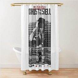 Major Motoko Kusanagi - Ghost in the Shell Shower Curtain