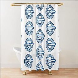 The Laughing Man Ghost In The Shell Stand Alone Complex Shower Curtain