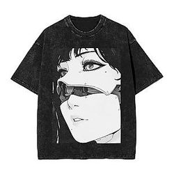 Motoko Kusanagi PTTT1906 Washed  Ghost In The Shell T-Shirts