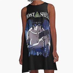 Ghost In the Shell A-Line Dress