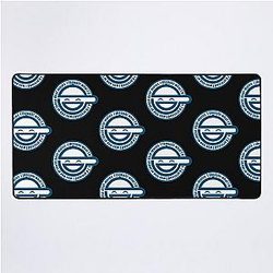 Laughing Man Ghost in the Shell Desk Mat