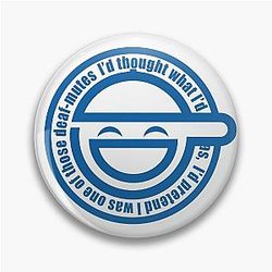 The Laughing Man Ghost In The Shell Standalone Complex Pin