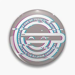 The Laughing Man Ghost In The Shell Hacker Pin