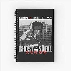 Major Motoko Kusanagi - Ghost in the Shell Spiral Notebook