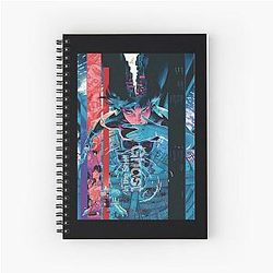 Ghost in the shell by Emilie42 Spiral Notebook