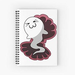 Judy Alvarez Ghost the Shell Logo Cyberpunk Spiral Notebook