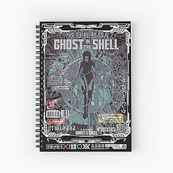 Major Motoko Kusanagi - Ghost in the Shell Spiral Notebook