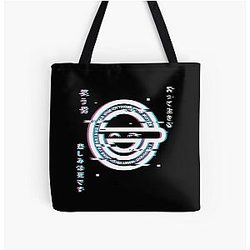 The Laughing Man Ghost In The Shell Hacker Tote Bag