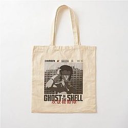 Major Motoko Kusanagi - Ghost in the Shell Cotton Tote Bag