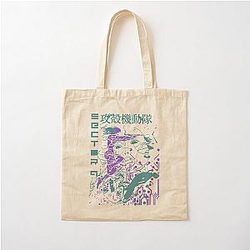 Ghost in the Shell Vintage Cotton Tote Bag