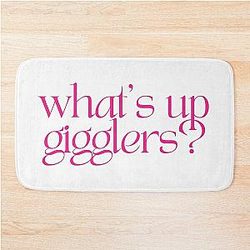 What's Up Giggler Bath Mat