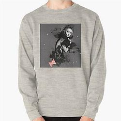 Gigi Hadid Digital Manipulation Bella Hadid Pullover Sweatshirt
