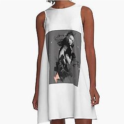 Gigi Hadid Digital Manipulation-Bella Hadid A-Line Dress