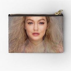 Gigi Hadid Portrait Zipper Pouch