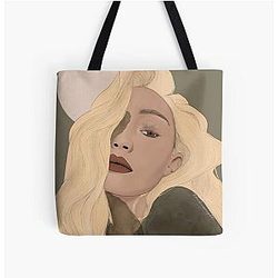 Gigi Hadid All-Over Print Tote Bag