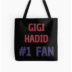 Gigi Hadid Fan All Over Print Tote Bag
