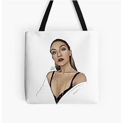 Gigi Hadid Print Tote Bag