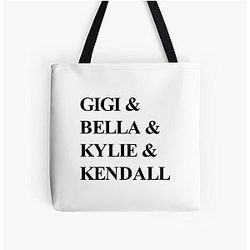 Gigi Hadid All Over Print Tote Bag