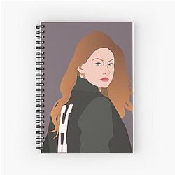 Gigi Hadid Spiral Notebook
