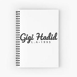 Gigi Hadid LA Spiral Notebook