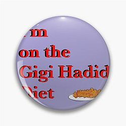 I'm on the Gigi Hadid pasta diet Pin