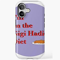 I'm on the Gigi Hadid pasta diet iPhone case