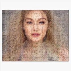 Gigi Hadid Portrait Jigsaw Puzzle