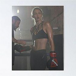 Gigi Hadid A Boxing Workout Poster