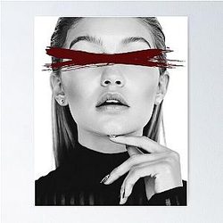 Dead Pop Stars of Our Youth Gigi Hadid Poster