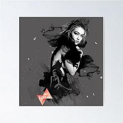 Gigi Hadid Digital Manipulation Poster