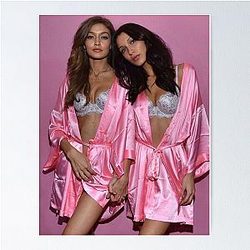Bella Hadid Gigi Hadid Poster