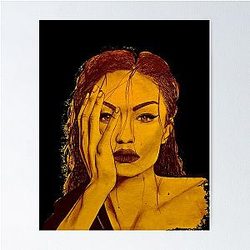 Gigi Hadid Art Poster