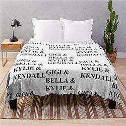 Gigi Hadid Throw Blanket