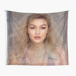 Gigi Hadid Portrait Tapestry