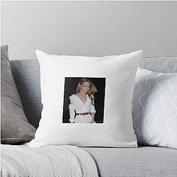 Gigi Hadid Throw Pillow