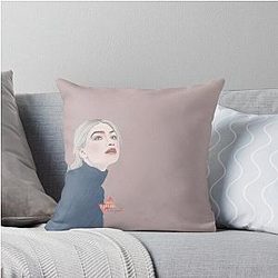 Gigi Hadid Throw Pillow