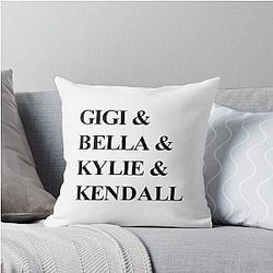 Gigi Hadid Throw Pillow