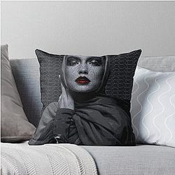 Gigi Hadid Throw Pillow