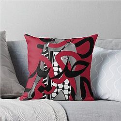 Gigi Hadid Throw Pillow