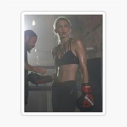 Gigi Hadid During a Boxing Workout