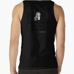 Gigi Hadid Eat Clean Stay Fit Eat a Burger to Stay Sane Tank Top