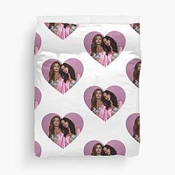 Bella Hadid and Gigi Hadid Duvet Cover