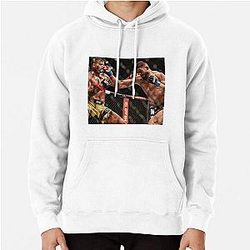 Khamzat Chimaev vs Gilbert Burns Pullover Hoodie