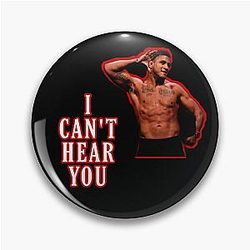 Gilbert Burns UFC Fighter UFC 273 Pin